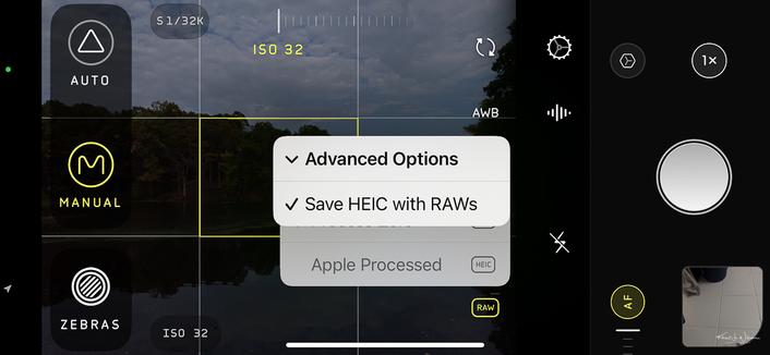 Halide II Settings Screenshot