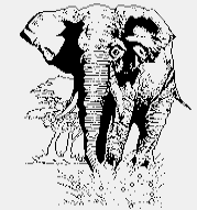 Elephant Working animal Organism Elephants and Mammoths Indian elephant Terrestrial animal African elephant Art Snout Natural landscape