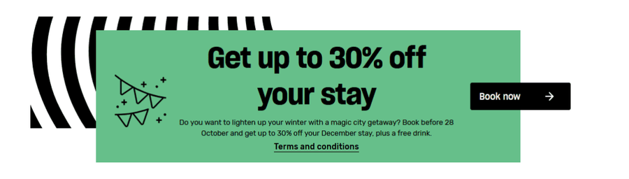 Winter Hotel Flash Sale The Social Hub