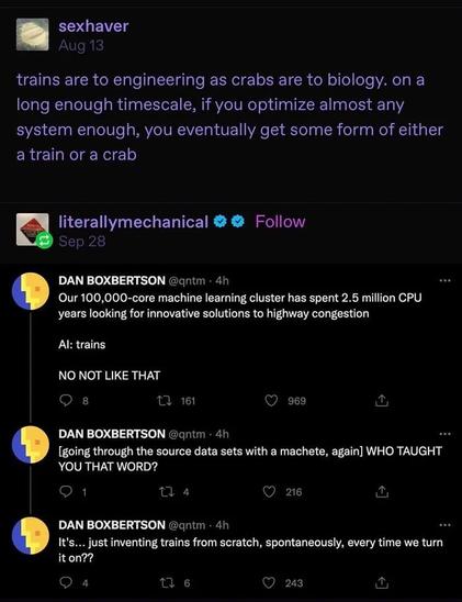 Trains are inevitable