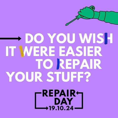 Do you wish it were easier to repair your stuff?
