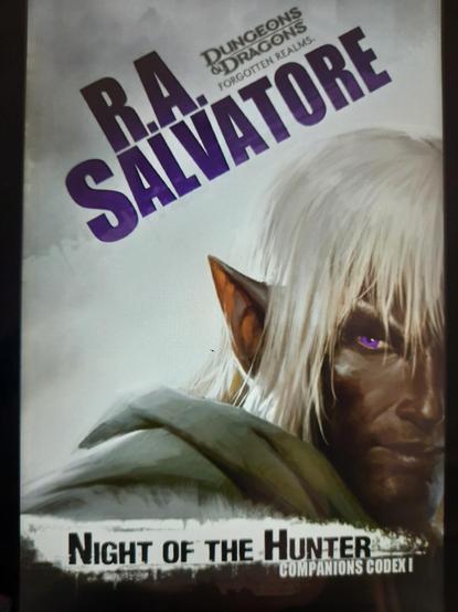 Cover Night of the Hunter- zeigt Drizzt