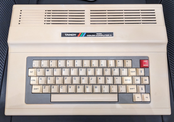 A Tandy Color Computer, or CoCo, 3.