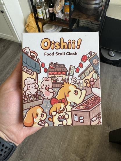 The box for “oishii! food stall clash”