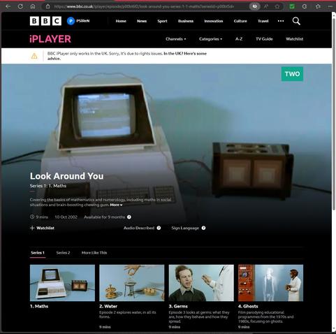 #BBCiPlayer: #LookAroundYou