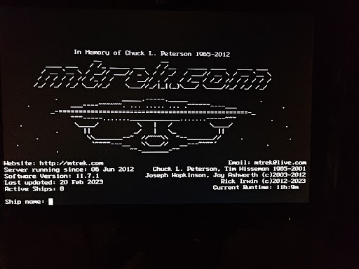 mtrek.com screen shot