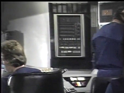 A UNIVAC 9400 panel on board the prison transport London in Blake's 7.