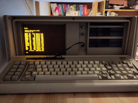IBM 5155 running DOS3.3