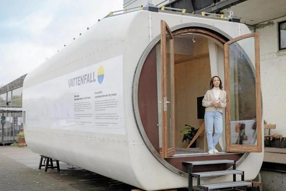 Da turbina a tiny house: è la nuova frontiera del riciclo eolico?