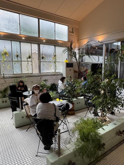 Interior, “Matcha & Espresso Miyano-yu”, Nezu, Tokyo