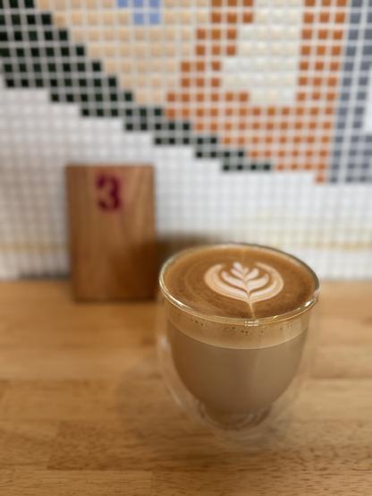 Flat White at “Matcha & Espresso Miyano-yu”, Nezu, Tokyo
