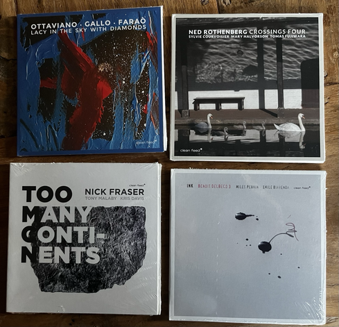 Four CD covers