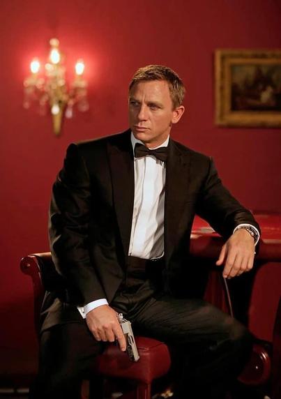 Daniel Craig as James Bond