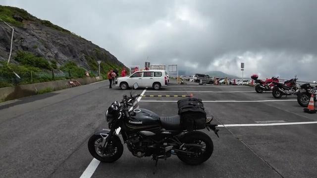 蔵王エコーライン3(山形県〜宮城県) Kawasaki Z900RS バイクツーリング動画 2024/8/4 PM1:06【motorocycle ride in Yamagata Zao】