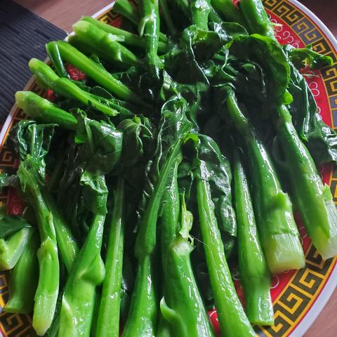 Stir fried gai lan