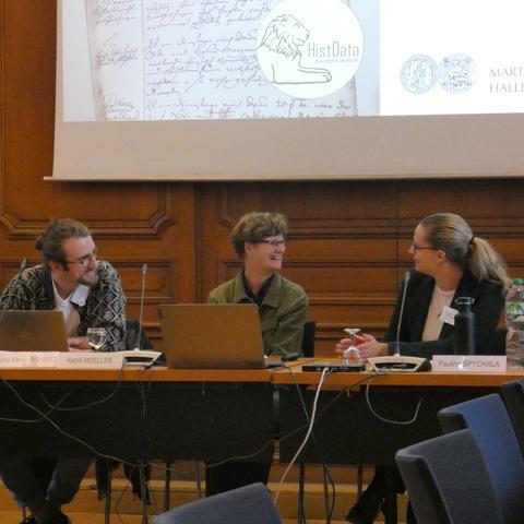 Left to right : Jascha Merjin Schmitz, Katrin Moeller and Pauline Spychala.