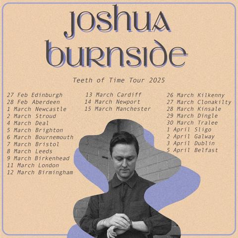 Joshua Burnside tour poster