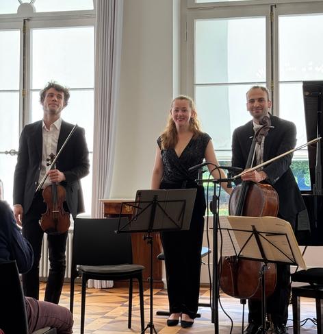 Alexey Osipov, Christoph Croisé, Oxana Shevchenko @ Villa Morillon, Bern, 2024-10-13 (© Rolf Kyburz, all rights reserved)