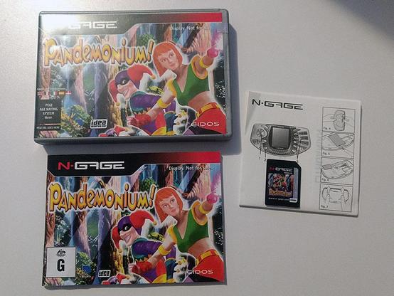 Pandemonium! B5.2 pre-release copy for Nokia N-Gage