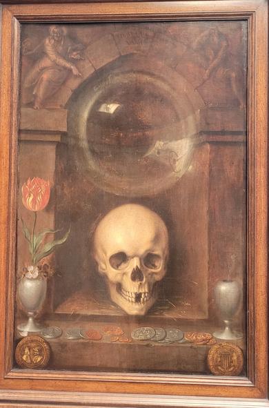 "Vanity" Jaques De Gheyn 2nd, 1603 at the MET in New York City

Pic' by Goin Fawr