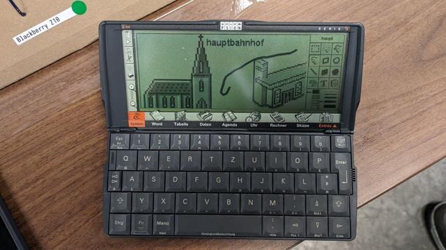 PixelArt on Psion 5 MX