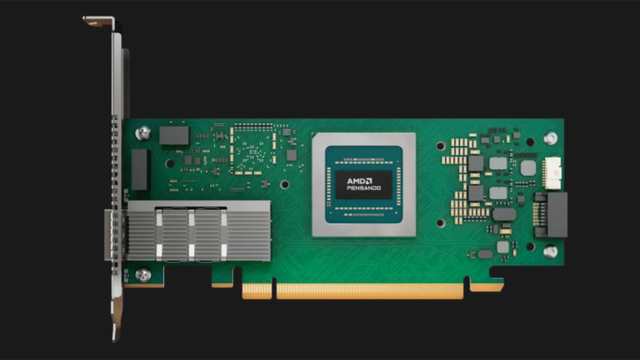 Rendering of AMD Ultra Ethernet Card