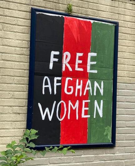'On October 26, the Taliban’s Minister for Virtue and Vice declared it forbidden for adult women to speak to other adult women.'
From the archive, 3 works
Free Afghan Women
⚧

#endgenderapartheid
@endgenderapartheid.today



#acab #freeafghanwomen #womanlifefreedom