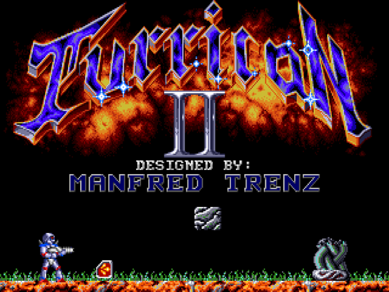 "Turrican II" for the Amiga