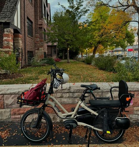 A Tern HSD ready for fall commuting.