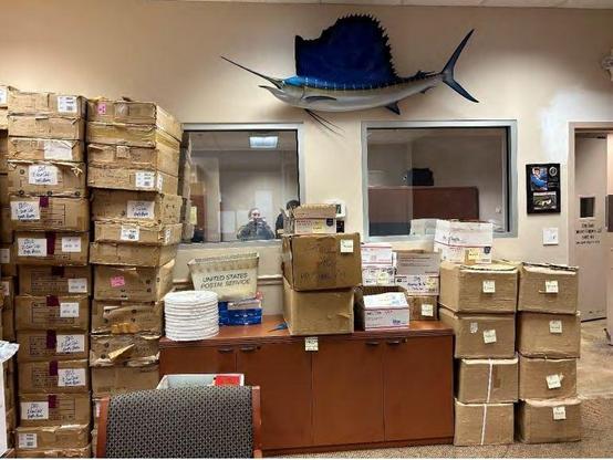 Pic of convicted coin dealer offices taken by law enforcement