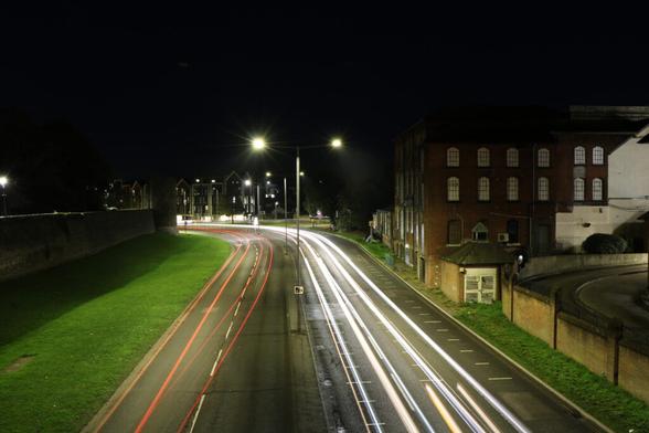 Long Exposure, night; Canterbury; October 2024; Matt