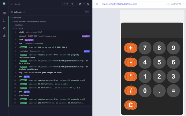 TDD calculator passing test