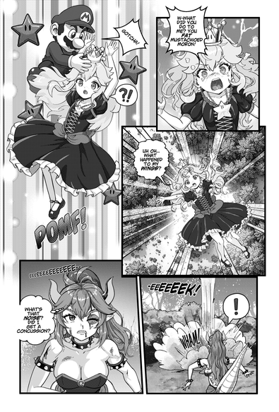 Mario: GOTCHA!
<crowns monster>
Loli Monster: What did you do to me? You FAT Mustachioed Moron!