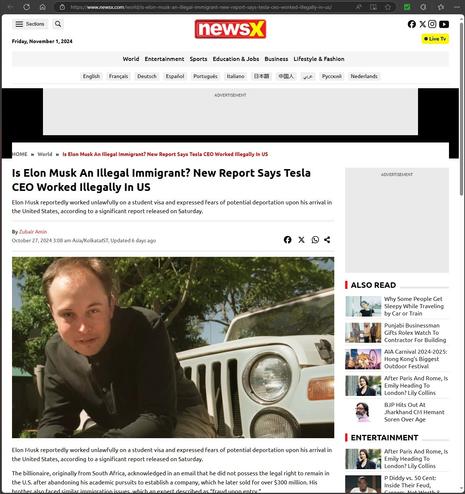 https://www.newsx.com/world/is-elon-musk-an-illegal-immigrant-new-report-says-tesla-ceo-worked-illegally-in-us/