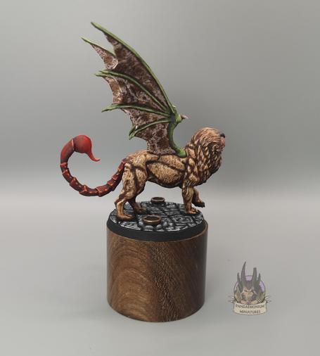 Manticore figure - right side view