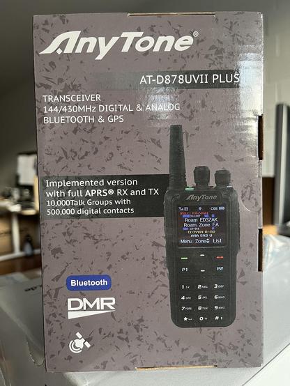 Anytone AT-D878UVII Plus new-in-box