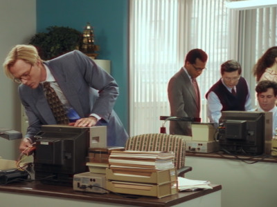 Vision uses a Commodore 64 at the office and received an email from S.W.O.R.D. telling him about the situation in Westview in "Wandavision".