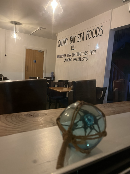 Image of a fish restaurant which became the workshop location