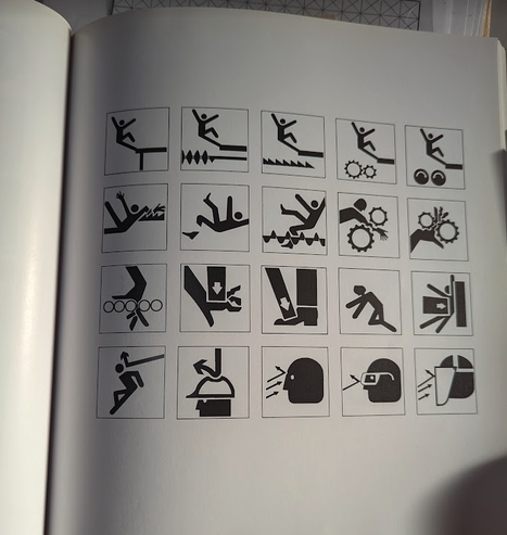 pictograms design for the JISHA safety sign library