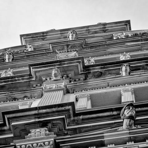 Schloss Heidelberg Fassade - Photographie: Frank Schindelbeck