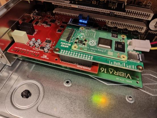 PicoGUS and Sound Blaster Vibra 16. WP32 wave table add on.