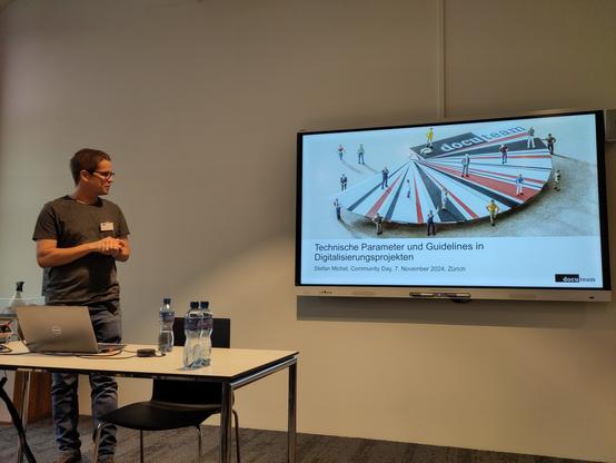 Foto Präsentation Digitalisierung