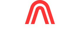 Topola''s new logo. It consists of two parallel bow-shapes red curves and a text saying "Topola".