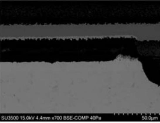 scan of mechanical failure in an asic package