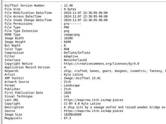 Output from three line php program reading from Malin's artblocks repository.