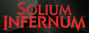 Red text reads 'Solium Infernum' (tm). In the background, the throne of hell sits vacant