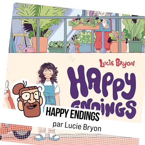 Couverture d'Happy Endings de Lucie Bryon