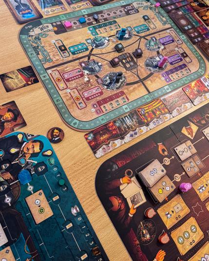 Wienplan, Playerboard