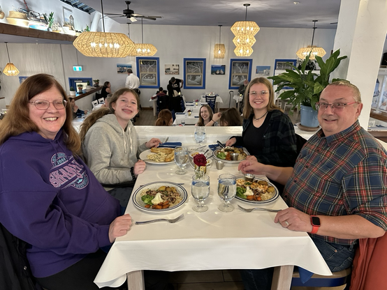Dinner at Ithaka Greek restaurant