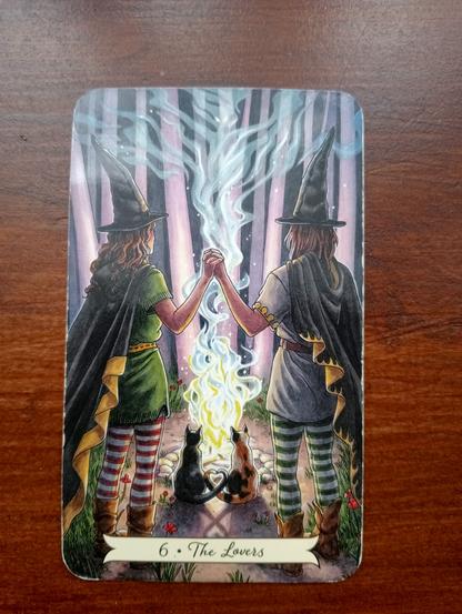 Tarot card The Lovers